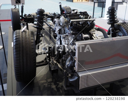 汽車懸吊顯示 120238198