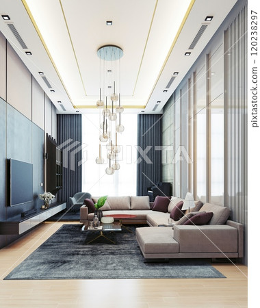 modern luxury interior design. 120238297