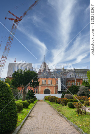 The Hokkaido Prefectural Government Red Brick Building under renovation (as seen in November 2024) The Hokkaido Prefectural Government Red Brick Building under renovation (as seen in November 2024) 120238367