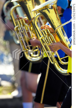 Marching band parade instruments Marching band parade instruments 120238471