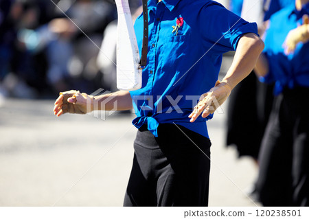 Marching band parade musical instruments rifle 120238501