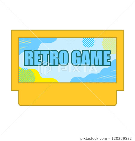 Retro game software image Yellow 120239582