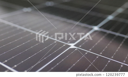 Photovoltaic solar panel extreme close up. Solar panel, photovoltaic, alternative electricity source. Close-up Photovoltaic energy station at home. Solar panels on the roof Photovoltaic solar panel extreme close up. Solar panel, photovoltaic, alternative electricity source. Close-up Photovoltaic energy station at home. Solar panels on the roof 120239777
