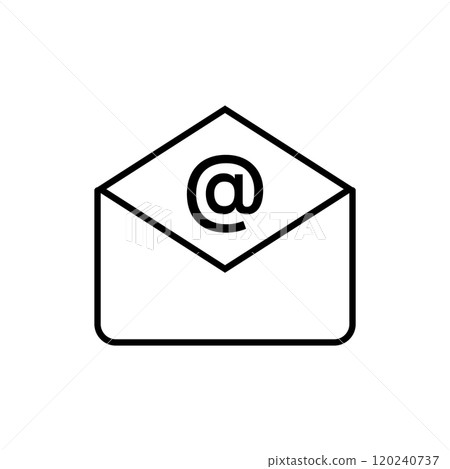 Mail icon design template isolated illustration Mail icon design template isolated illustration 120240737