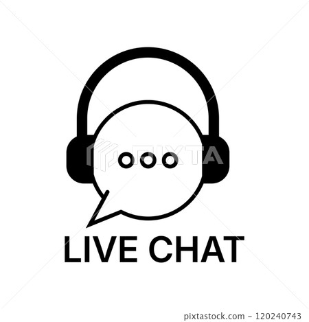 Customer support icon design template isolated illustration 120240743