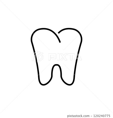 Dental icon logo design template isolated illustration Dental icon logo design template isolated illustration 120240775