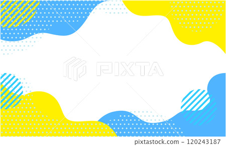 流行幾何圖案背景素材04淺藍色藍黃色 流行幾何圖案背景素材04淺藍色藍黃色 120243187