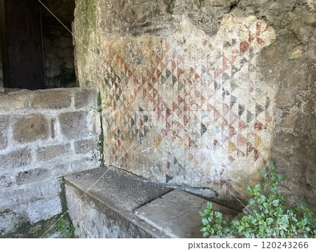 The Cimitile Church complex is a Paleochristian site in Caserta, Campania. The Cimitile Church complex is a Paleochristian site in Caserta, Campania. 120243266