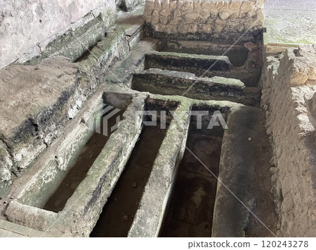 The Cimitile Church complex is a Paleochristian site in Caserta, Campania. 120243278