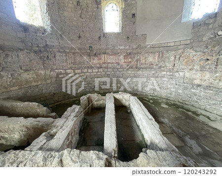 The Cimitile Church complex is a Paleochristian site in Caserta, Campania. 120243292
