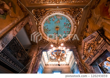 Opera comique of Paris, interiors and details Opera comique of Paris, interiors and details 120243859