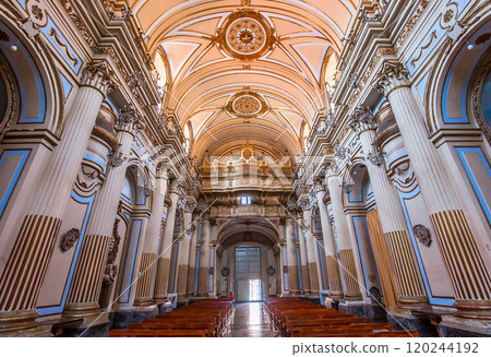 San Placido church, Catania, sicily, Italy San Placido church, Catania, sicily, Italy 120244192
