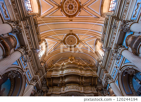 San Placido church, Catania, sicily, Italy San Placido church, Catania, sicily, Italy 120244194