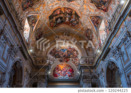 San Benedetto church, Catania, sicily, Italy 120244225
