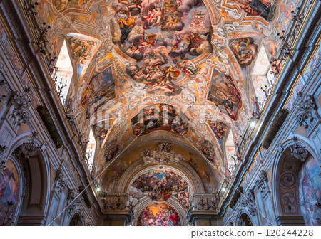 San Benedetto church, Catania, sicily, Italy 120244228