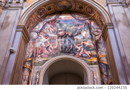 San Benedetto church, Catania, sicily, Italy 120244238
