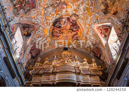 San Benedetto church, Catania, sicily, Italy 120244250
