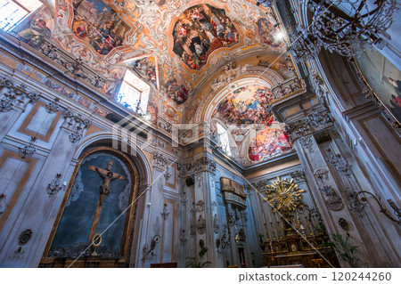 San Benedetto church, Catania, sicily, Italy 120244260