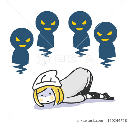 膩了人際關係的女人 120244738
