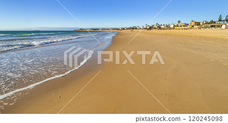 Beach of la Barrosa, Chiclana, Spain 120245098