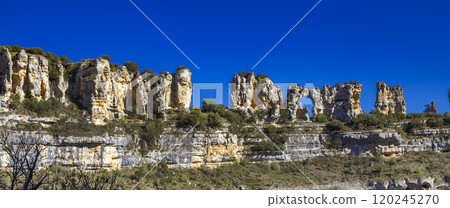 Karst Landscape, Orbaneja del Castillo, Spain 120245270