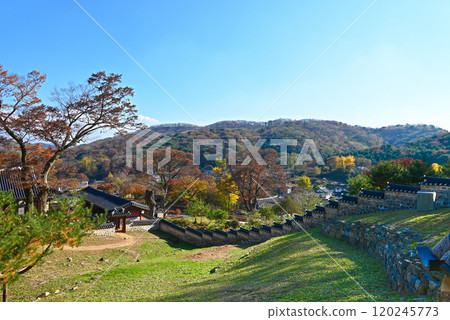 秋天的南漢山城 [韓國/京畿道] 120245773