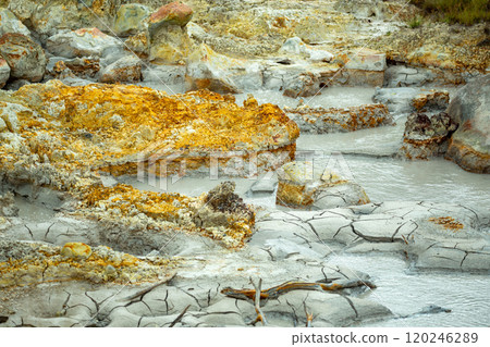 Geothermal activity fumaroles, Costa Rica Geothermal activity fumaroles, Costa Rica 120246289