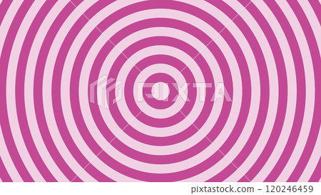 Concentric circle background purple swirl 120246459