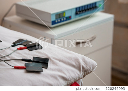 Medical Equipment Setup in a Treatment Room Medical Equipment Setup in a Treatment Room 120246993