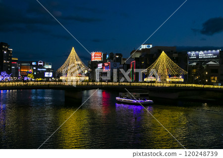 Christmas illumination Christmas illumination 120248739