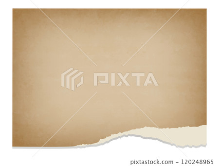 Torn old paper background, old paper 120248965