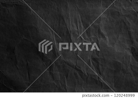 Crumpled dark grey background paper texture Crumpled dark grey background paper texture 120248999