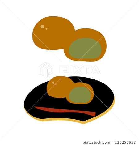 抹茶豆沙包手繪彩色插畫集 120250638