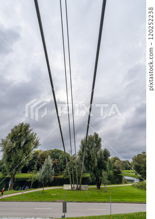 The Olympiapark in Munich, Germany, is an Olympic Park which was constructed for the 1972 Summer Olympics The Olympiapark in Munich, Germany, is an Olympic Park which was constructed for the 1972 Summer Olympics 120252238