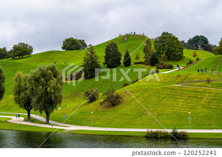 The Olympiapark in Munich, Germany, is an Olympic Park which was constructed for the 1972 Summer Olympics The Olympiapark in Munich, Germany, is an Olympic Park which was constructed for the 1972 Summer Olympics 120252241