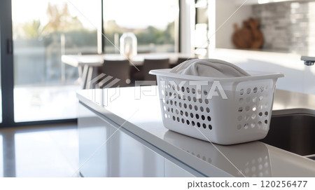 Household chores. Cleaning day. 120256477