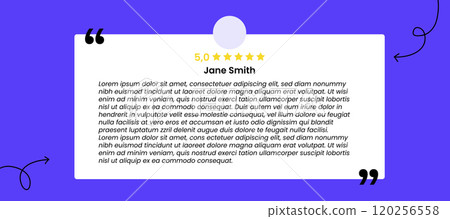 Feedback Box Banner, Speech Bubble Design. Web Template for Comments, Quotations and Testimonial Feedback Box Banner, Speech Bubble Design. Web Template for Comments, Quotations and Testimonial 120256558