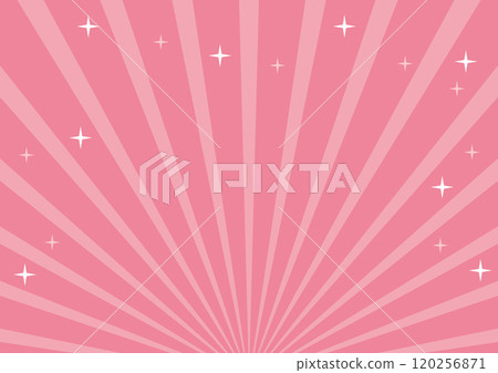 Radiation pink background simple sparkling 120256871