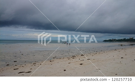 White Sand Beach in Santa Fe Bantayan Island Cebu Philippines Photo 120257710