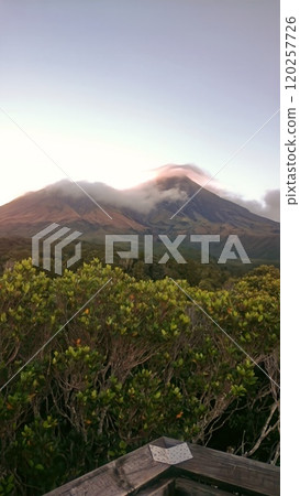 Mount Taranaki in Egmont National Park New Zealand Photo Mount Taranaki in Egmont National Park New Zealand Photo 120257726