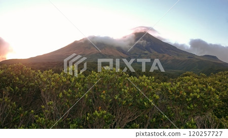 Mount Taranaki in Egmont National Park New Zealand Photo Mount Taranaki in Egmont National Park New Zealand Photo 120257727