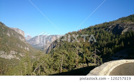 Wawona Tunnel View of Yosemite National Park California USA Photo Wawona Tunnel View of Yosemite National Park California USA Photo 120257819