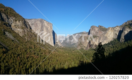 Wawona Tunnel View of Yosemite National Park California USA Photo Wawona Tunnel View of Yosemite National Park California USA Photo 120257820