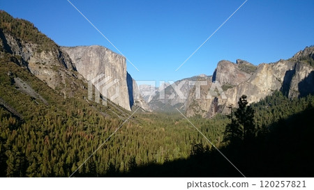 Wawona Tunnel View of Yosemite National Park California USA Photo Wawona Tunnel View of Yosemite National Park California USA Photo 120257821