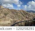 Crater Side of Diamond Head State Monument in Hawaii Photo 120258291