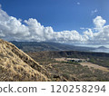 North Pacific Ocean View From Summit of Diamond Head in Hawaii Photo 120258294