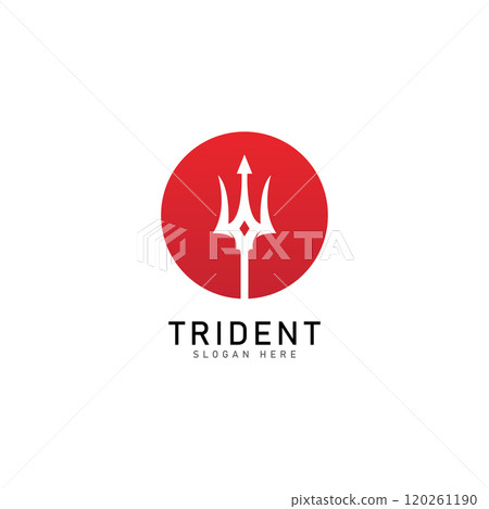 trident logo template vector icon illustration design trident logo template vector icon illustration design 120261190