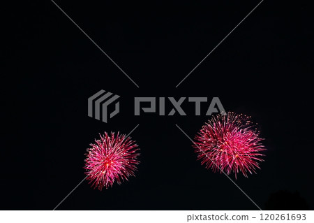 紅色煙花 紅色煙花 120261693