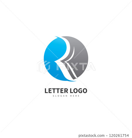 R letter vector logo abstract R letter vector logo abstract 120261754