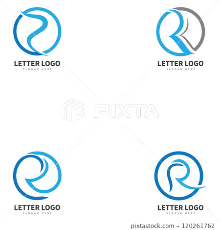 R letter vector logo abstract R letter vector logo abstract 120261762